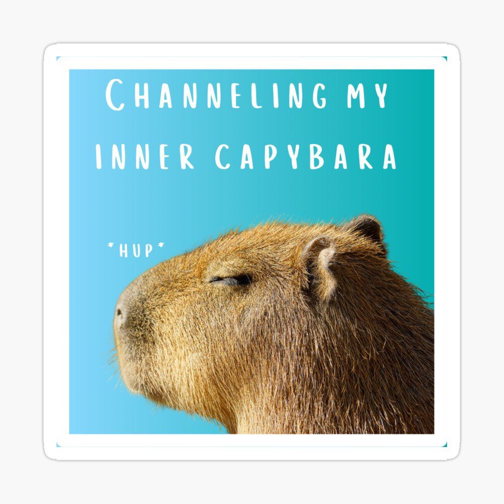 Discover Your Inner Capybara
