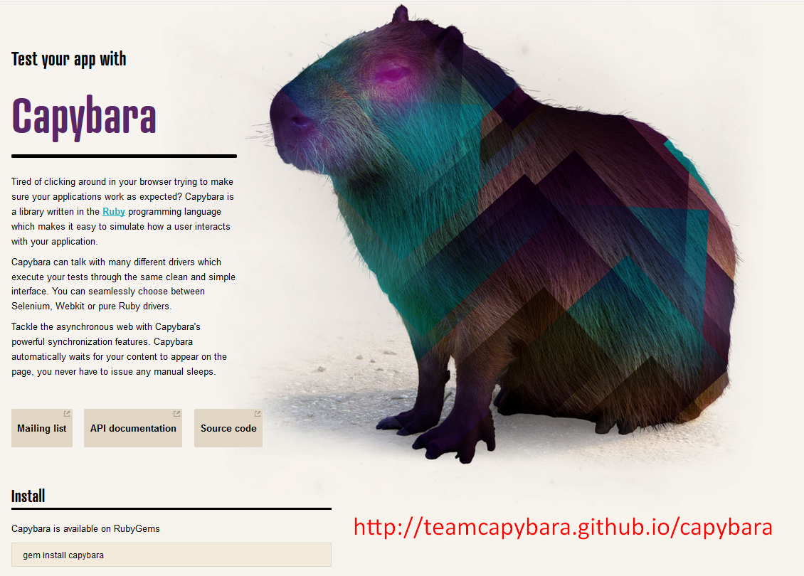 How to Find and Capture a Capybara by Text