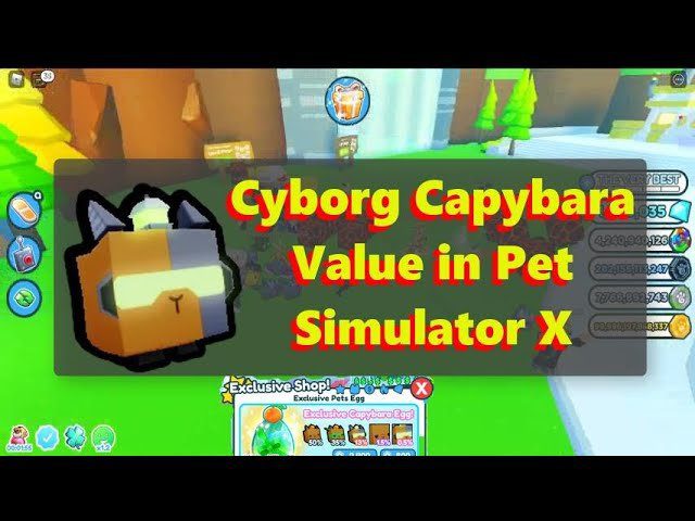 The Cyborg Capybara: A Valuable Pet Sim Experience